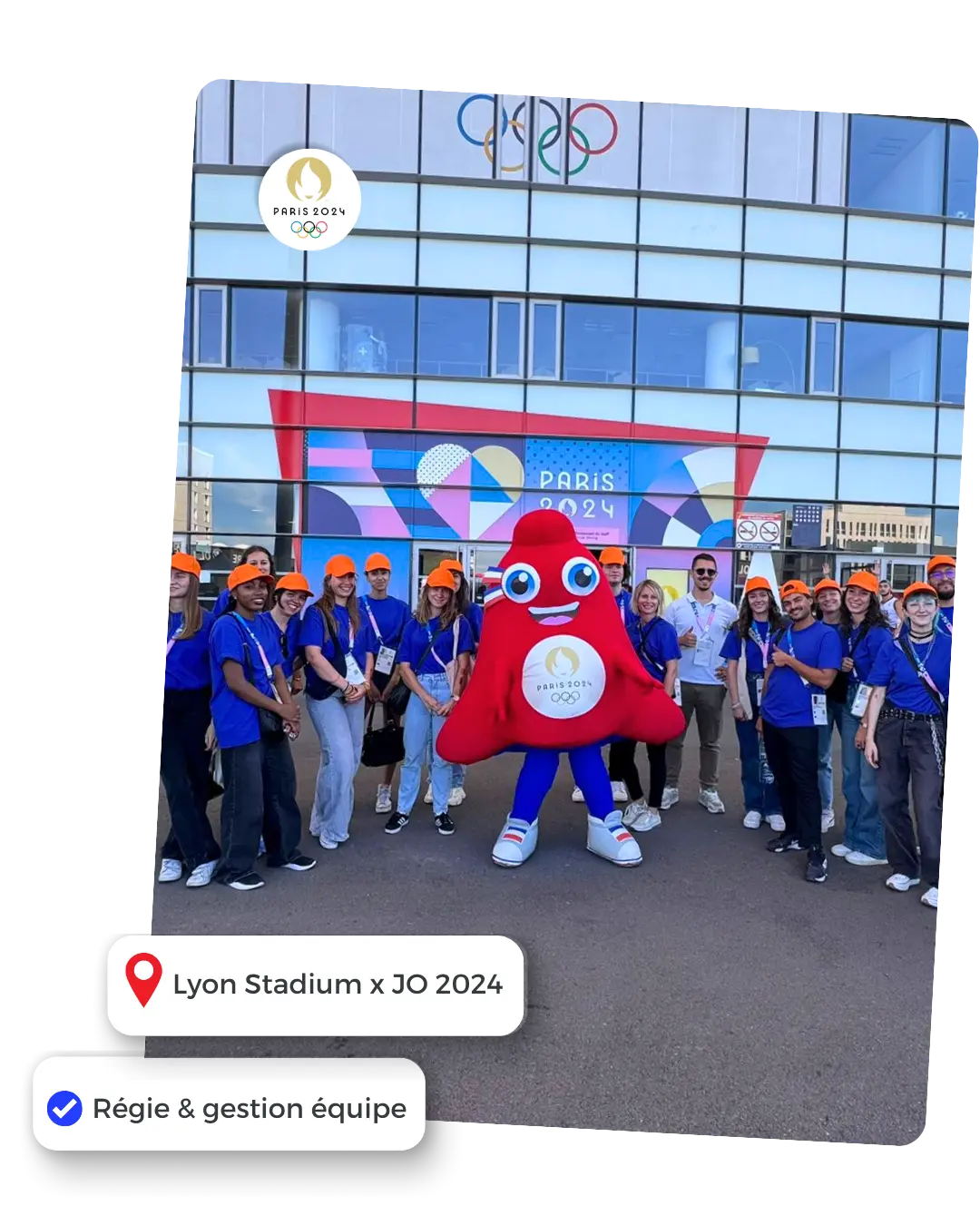 régie ol stadium Paris 2024