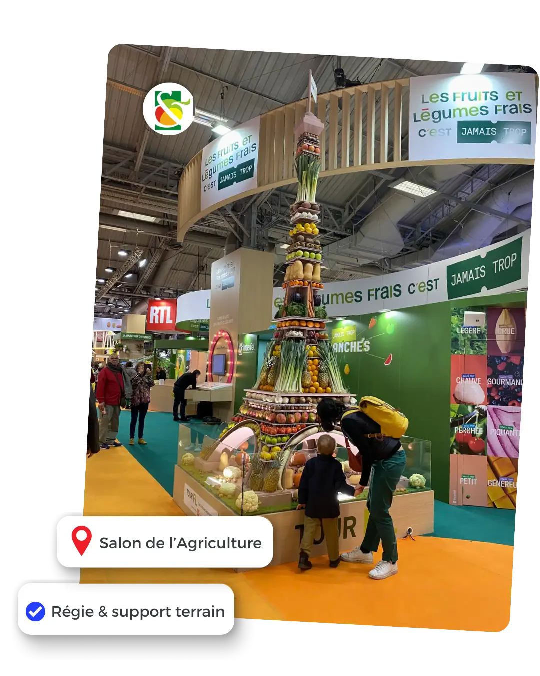 régie terrain salon agriculture